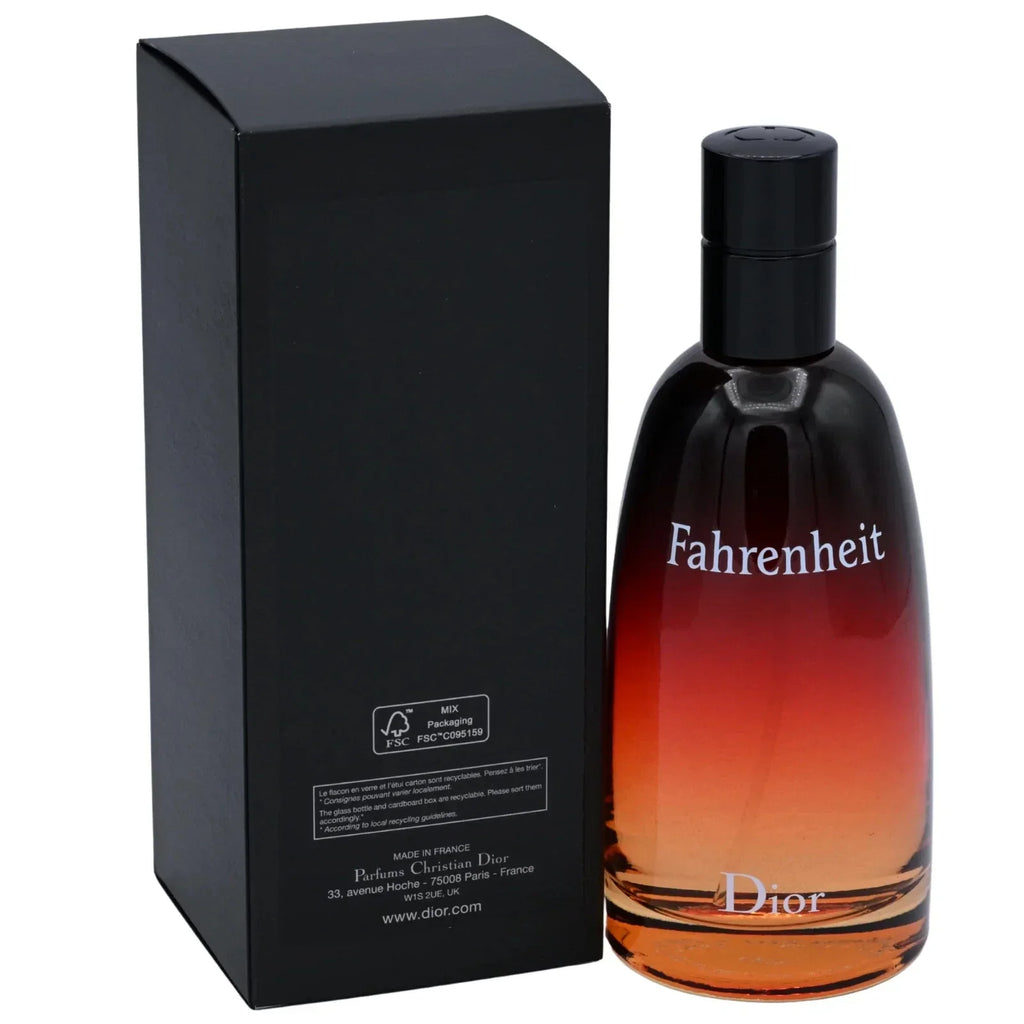 Christian Dior Fahrenheit Eau de Toilette Cologne for Men 3.4 oz – New in Box