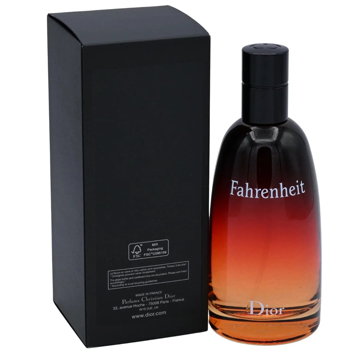 Christian Dior Fahrenheit Eau de Toilette Cologne for Men 3.4 oz – New in Box