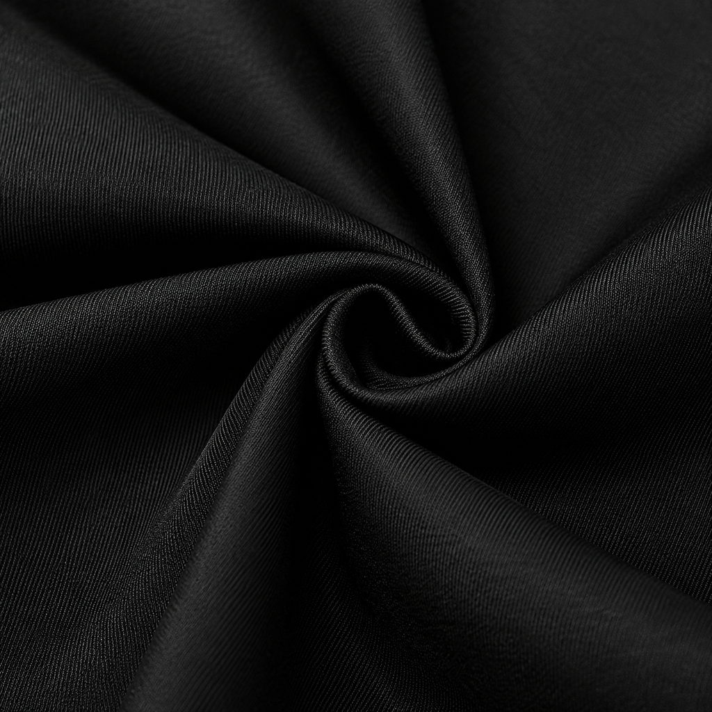 Glowy™ Black Hooded Wizard Robe for Halloween Cosplay