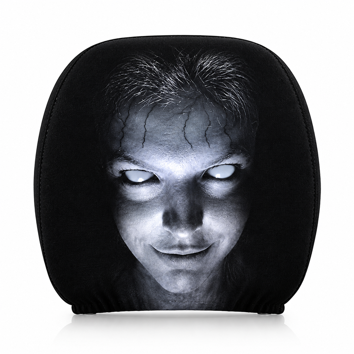 Glowy™ Halloween Horror Car Headrest Cover 2Pcs – Universal Seat Protector