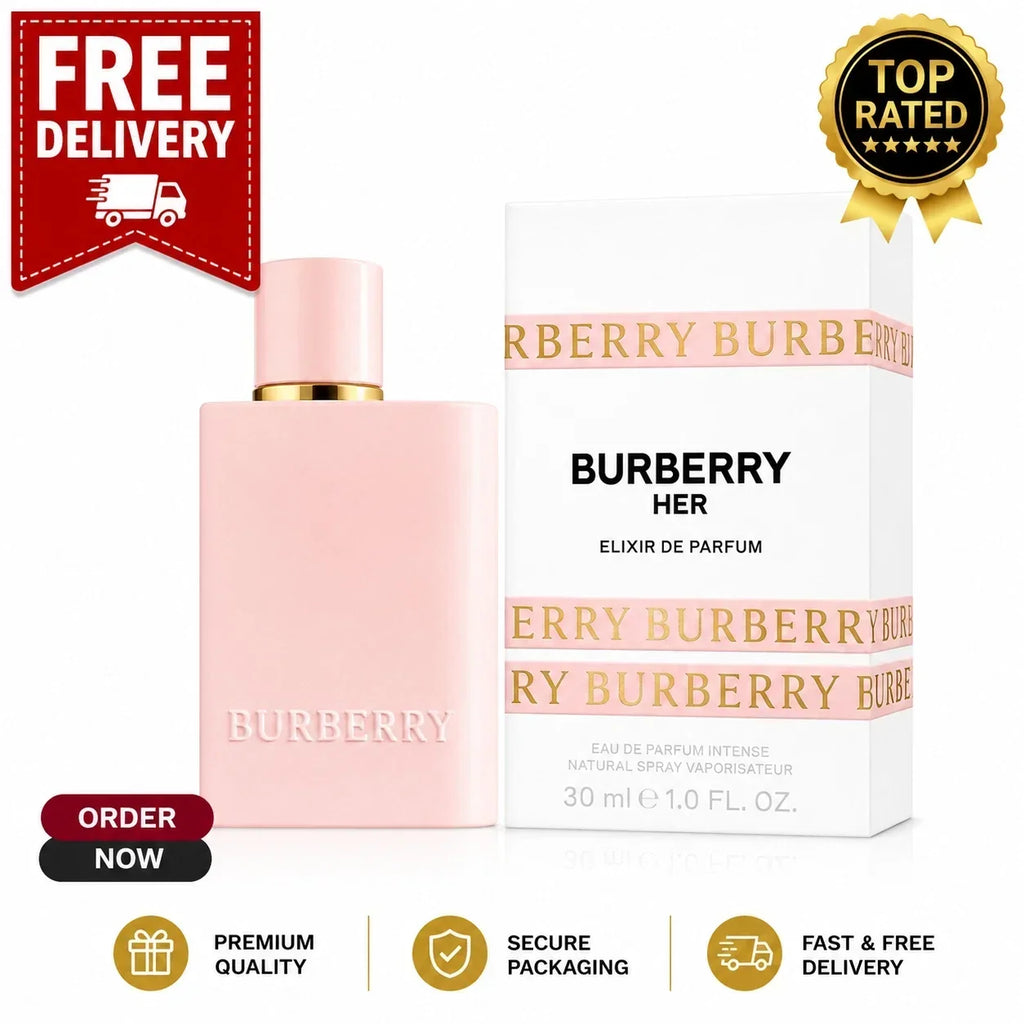 Burberry Her Elixir de Parfum – 3.3 oz / 100ml – New in Sealed Box