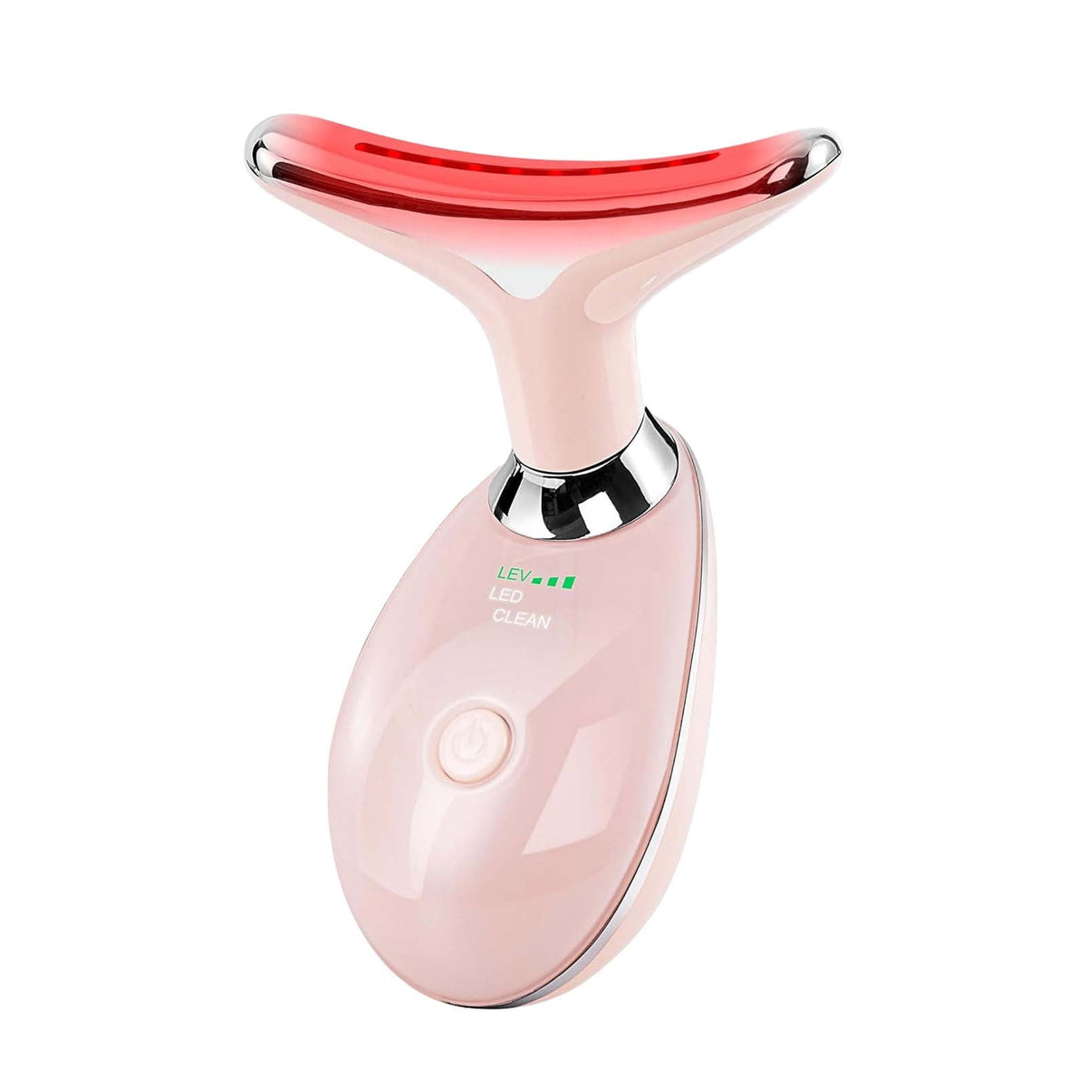 Pink facial and neck massager – hero