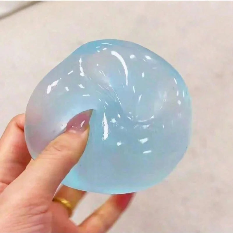Glowy™ Slow-Rising Squishy Ball – Soft Stress Relief Sensory Fidget Toy