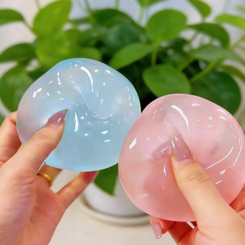 Glowy™ Slow-Rising Squishy Ball – Soft Stress Relief Sensory Fidget Toy