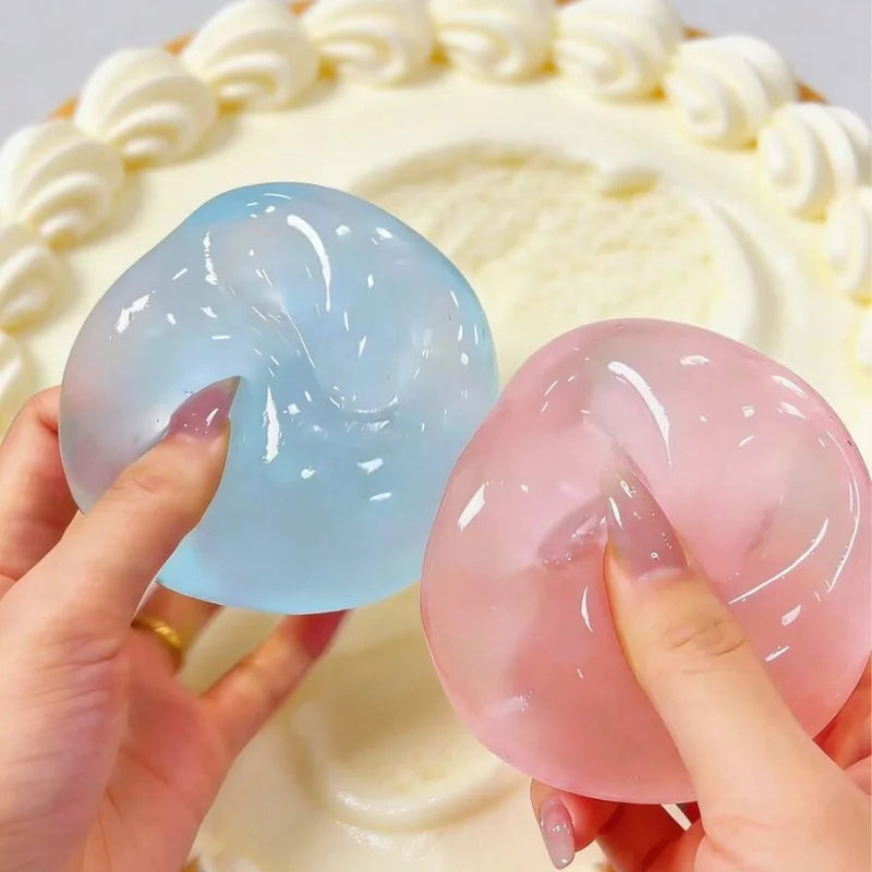 Glowy™ Slow-Rising Squishy Ball – Soft Stress Relief Sensory Fidget Toy