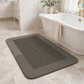 Diatomaceous Earth Bath Mat IDEALISTS in bathroom