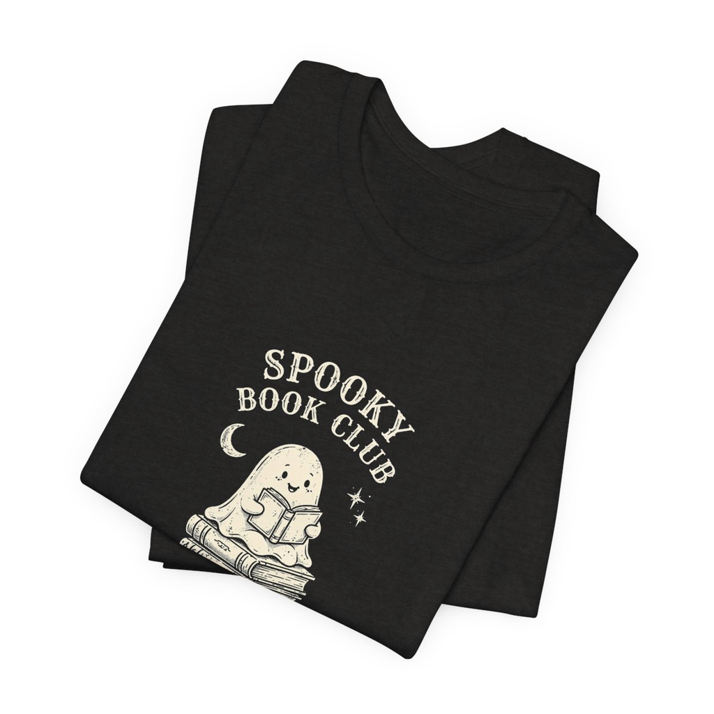 Spooky Book Club Shirt - folded flat lay