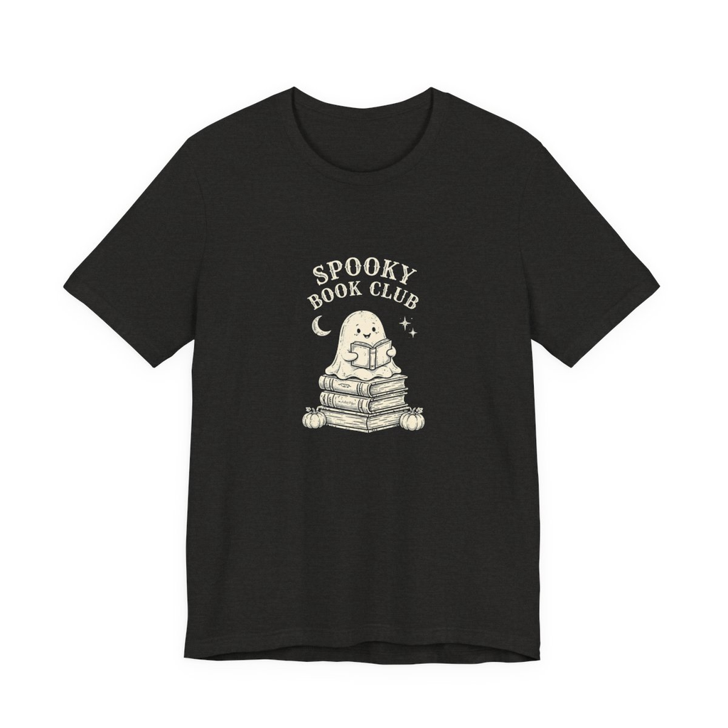 Spooky Book Club Shirt - flat front view