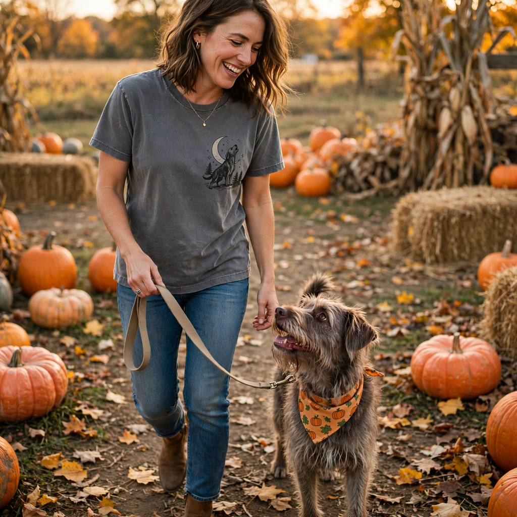 Moonlight Howl Dog – real-life setting