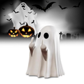 Ghost Halloween statue - middle-finger design, hero
