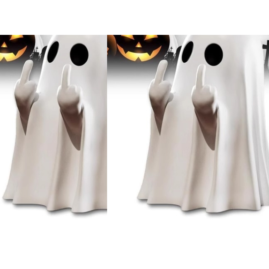 Ghost Halloween statue Duo bundle - 2 statues