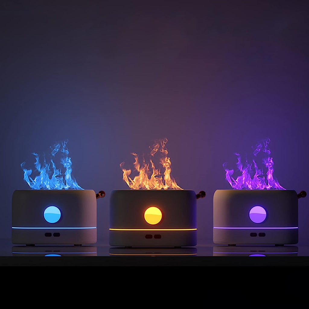 Flame-Effect Aroma Diffuser Humidifier - view 2