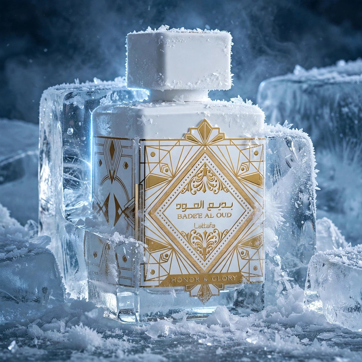 Lattafa Bade'e Al Oud Honor & Glory EDP 3.4oz - lifestyle 10