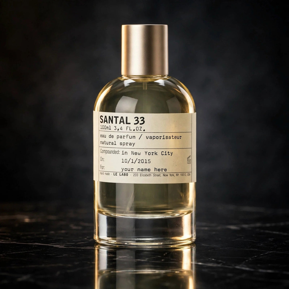 Le Labo Santal 33 EDP 3.4oz - lifestyle 1