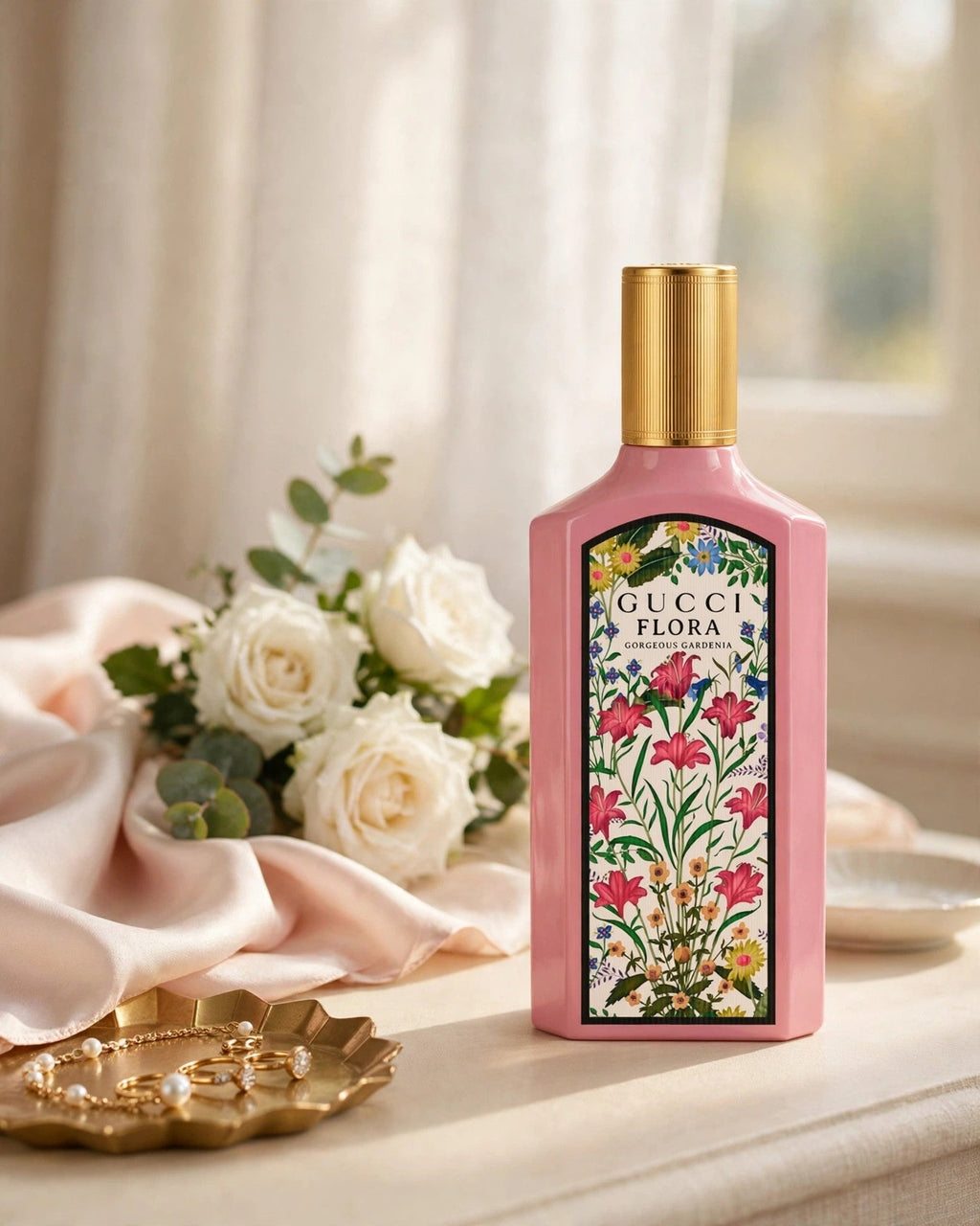 Gucci Flora Gorgeous Gardenia EDP 3.3oz - lifestyle 2
