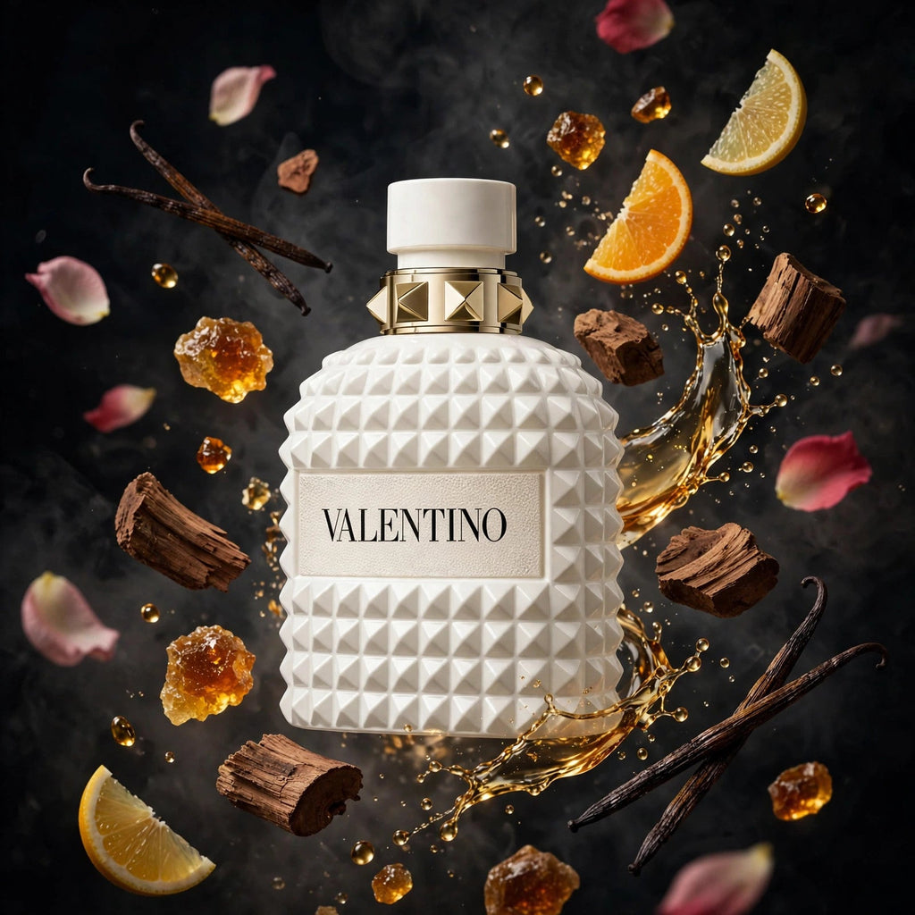 NEW VALENTINO UOMO BORN IN ROMA IVORY EDT . 100ml - lifestyle 3