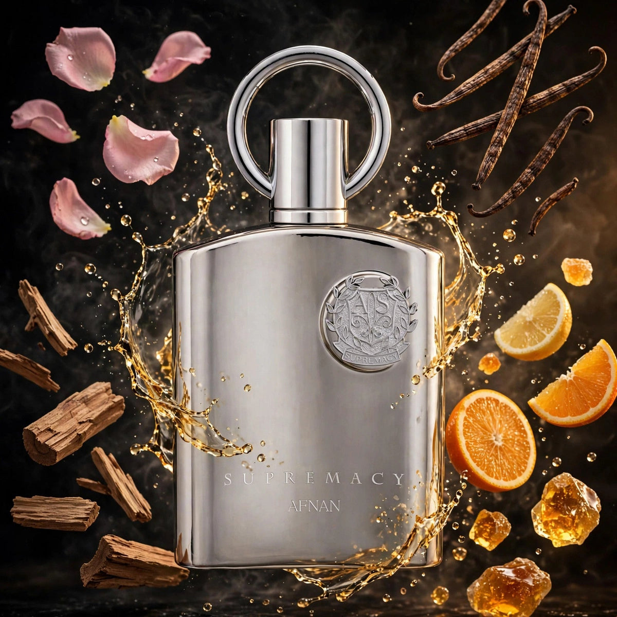 Afnan Supremacy Silver EDP 100ml - lifestyle 3