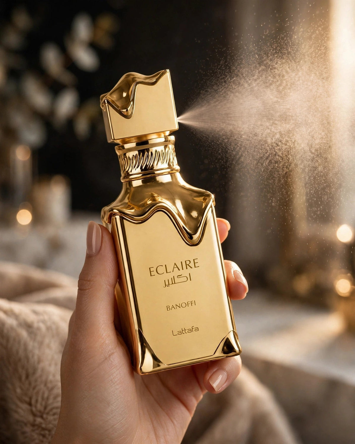 Lattafa Eclaire Banoffi Gourmand Vanilla Caramel Delight EDP - lifestyle 4