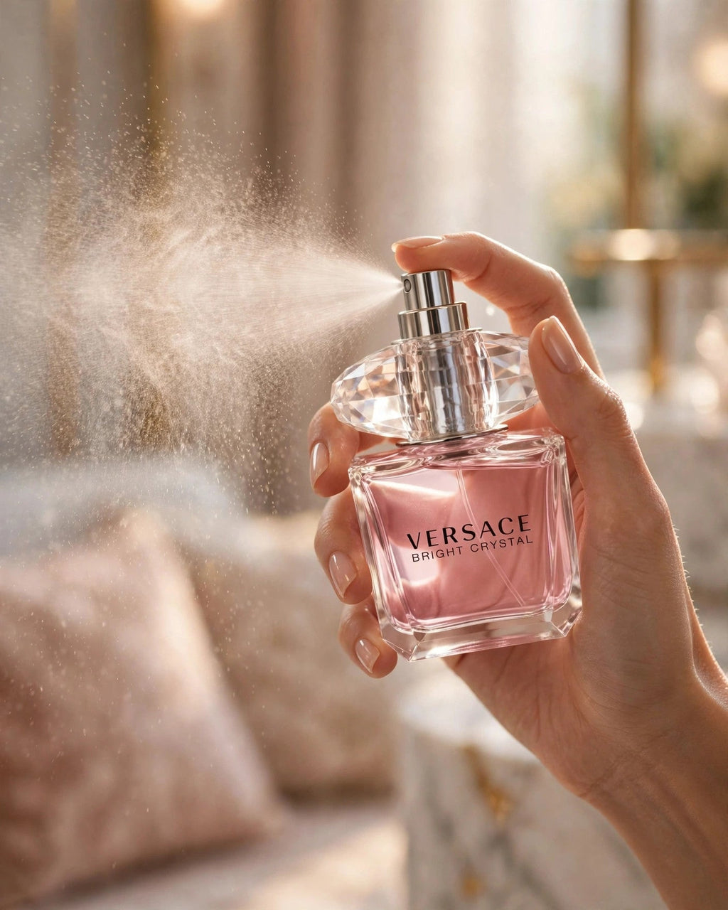 Versace Bright Crystal EDT 3.0oz - lifestyle 4