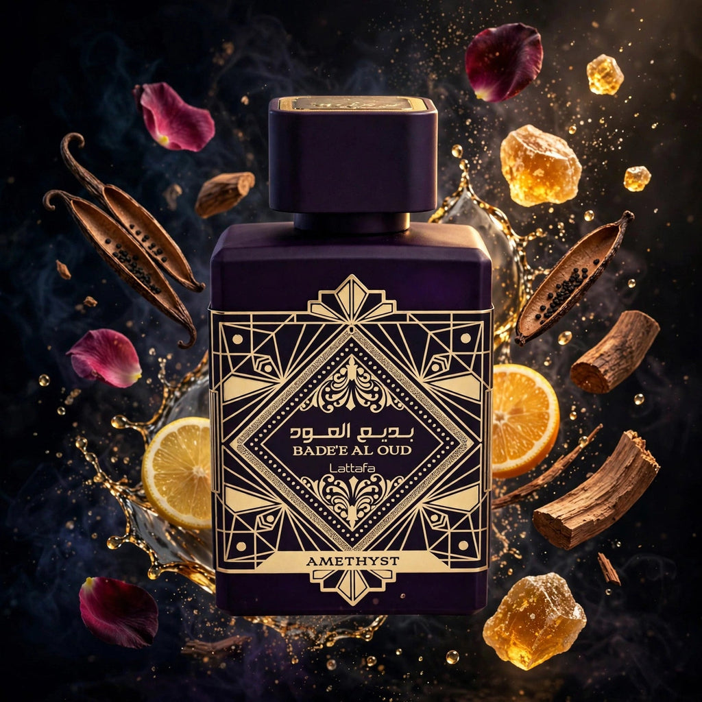 Lattafa Badee Al Oud Amethyst EDP 100ml - lifestyle 4