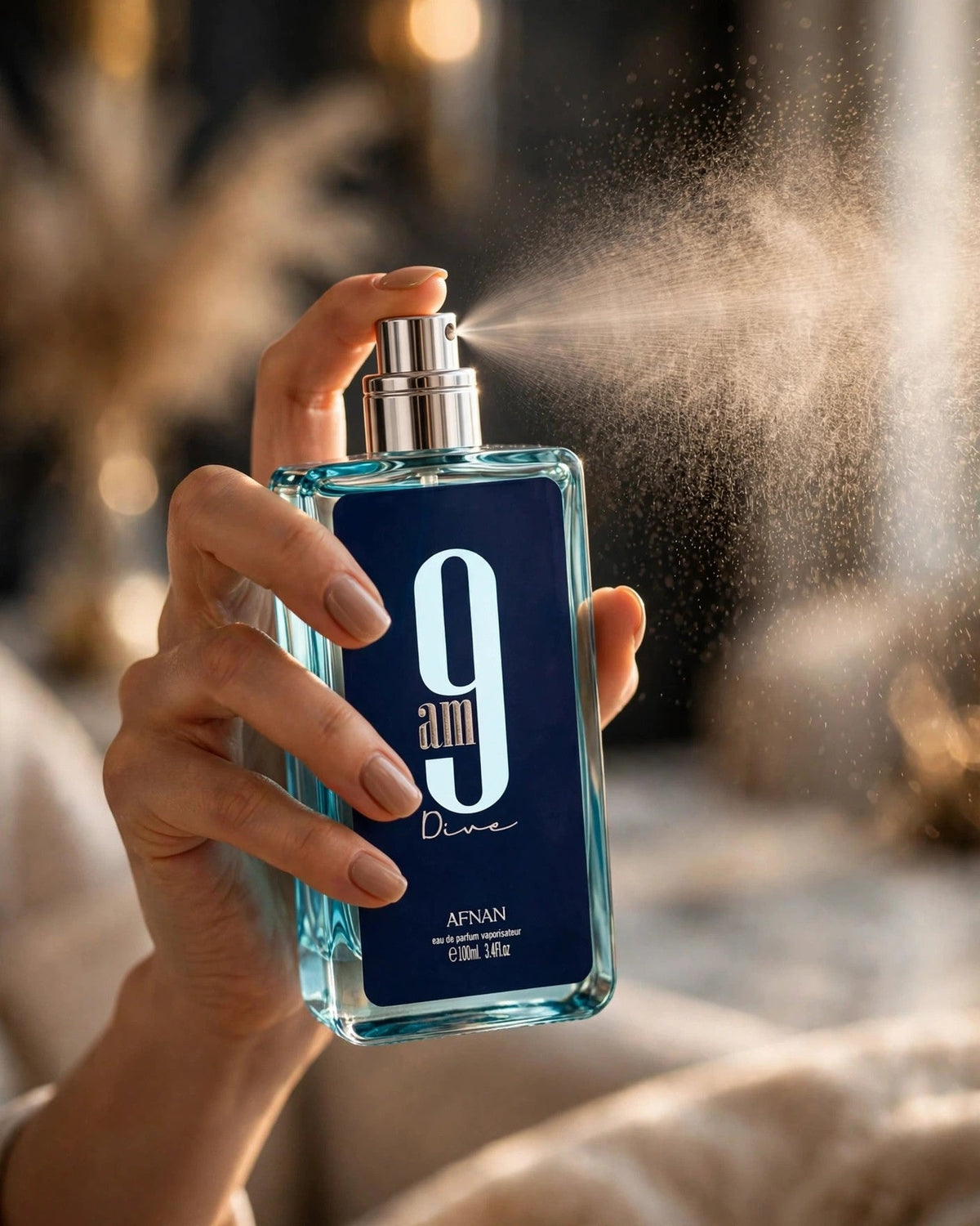 9 am Dive by Afnan EDP 3.4oz - lifestyle 4