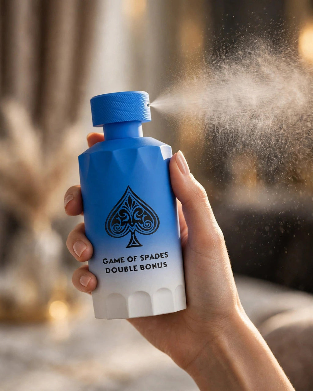 GAME OF SPADES DOUBLE BONUS BY JO MILANO PARFUM 100ml - lifestyle 4