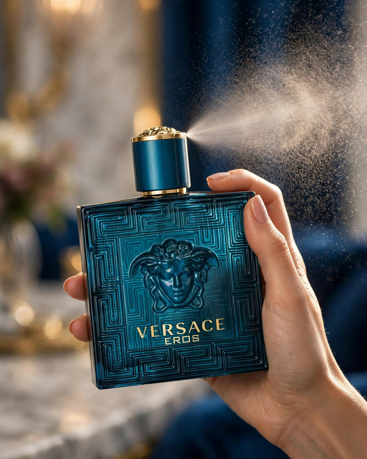 Versace Eros EDT 3.4oz - lifestyle 4