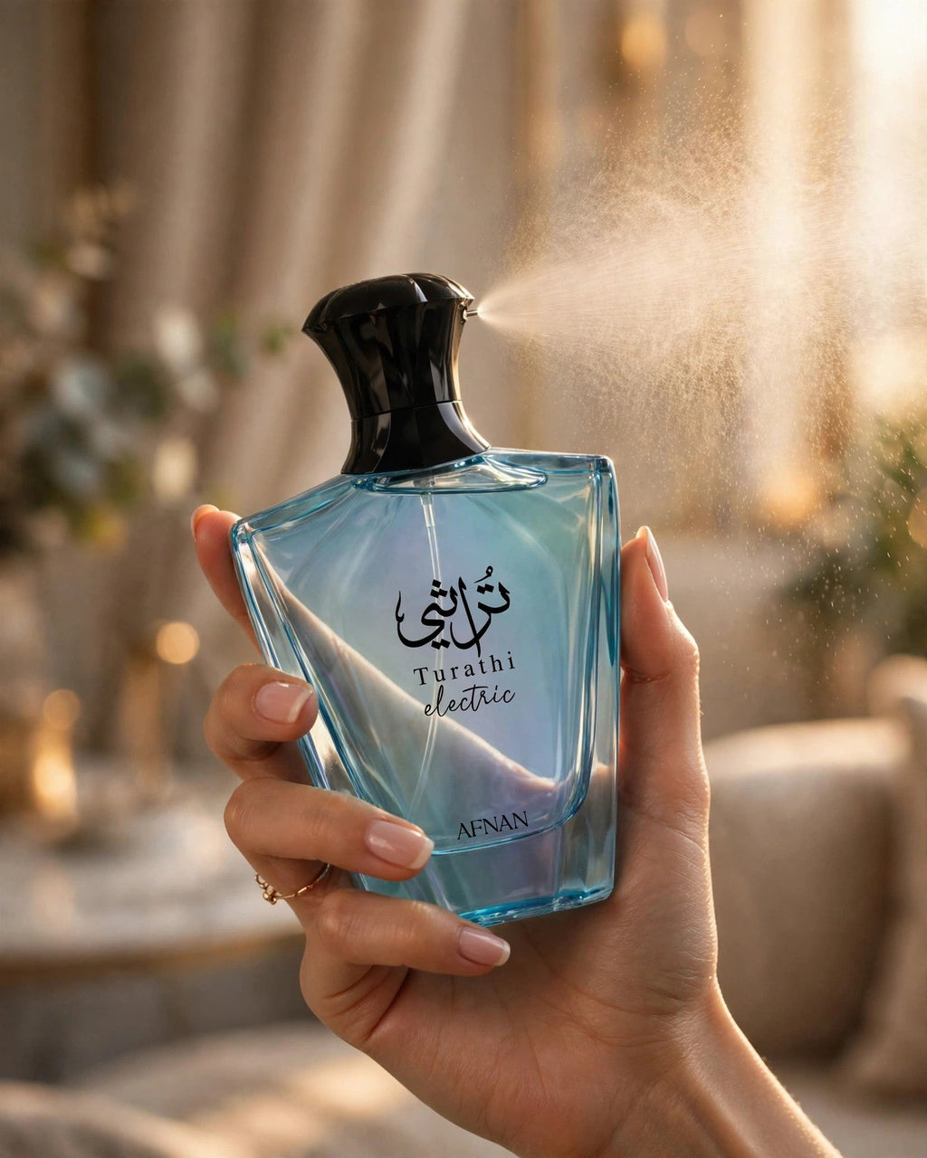 Afnan Turathi Electric by Afnan EDP 3.0oz - lifestyle 4