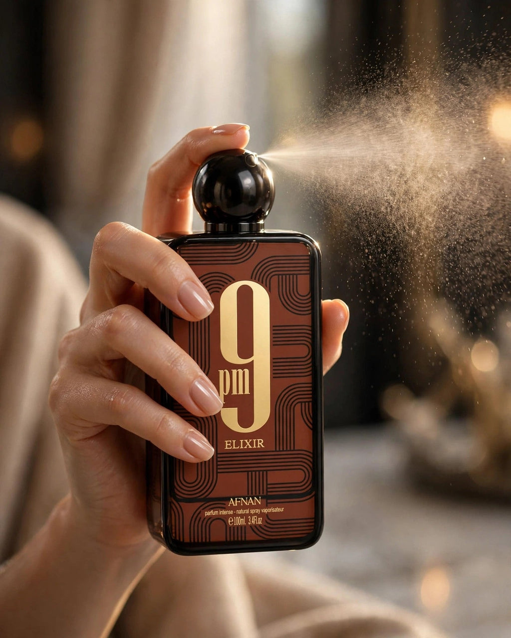 Afnan 9PM Elixir Extrait de Parfum 100ml - lifestyle 4