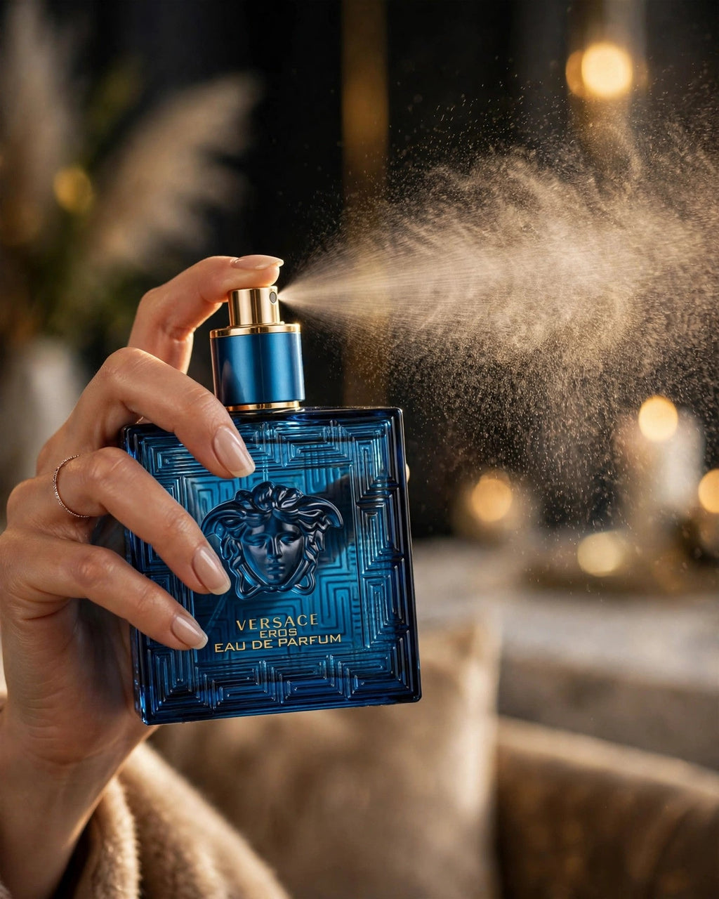 Versace Eros by Gianni Versace EDp 3.4oz - lifestyle 4