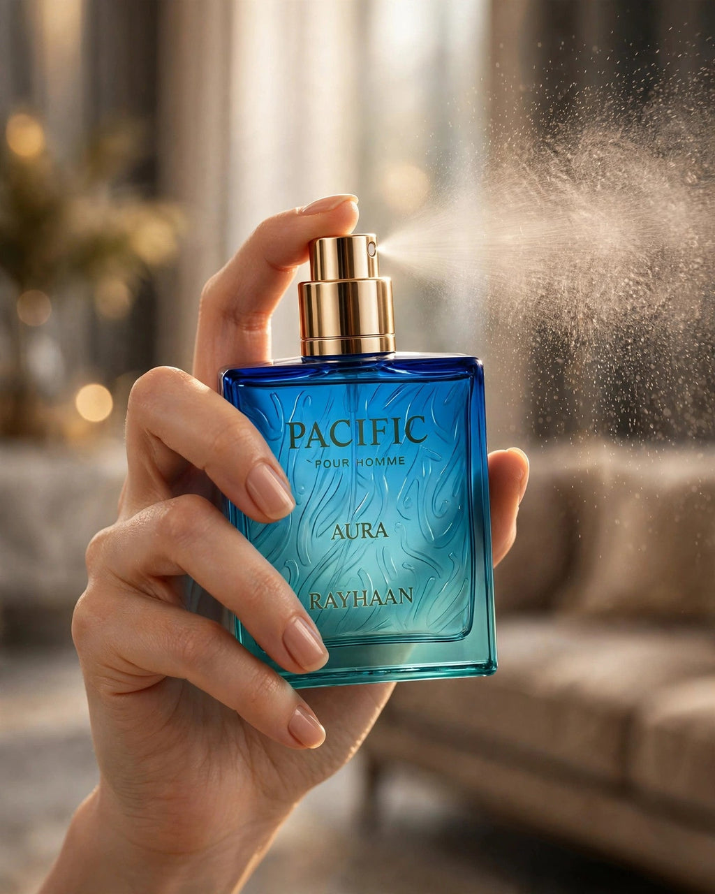 Rayhaan Pacific Aura EDP 100ml - lifestyle 4