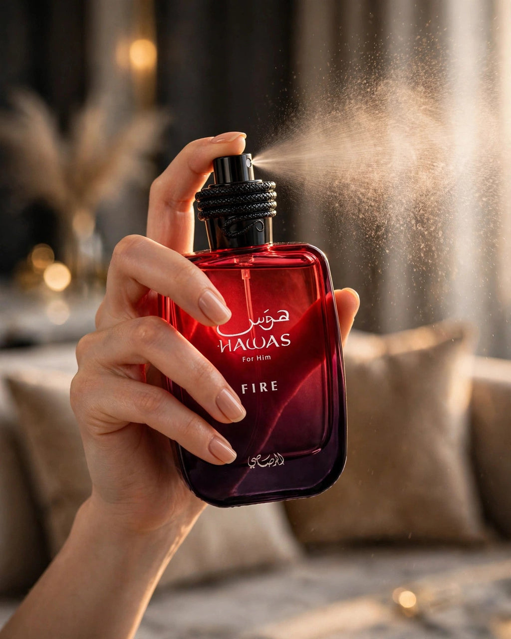 Rasasi Hawas Fire EDP () Men’s 100ml - lifestyle 4