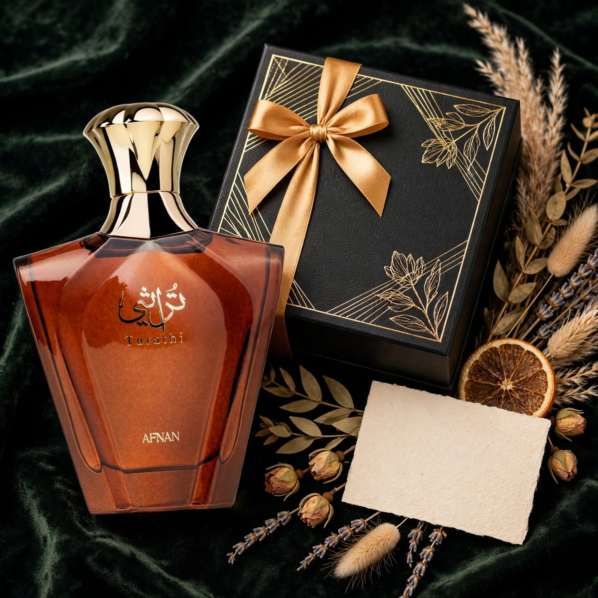 Afnan Turathi Brown Fragrance EDP 3oz - lifestyle 5