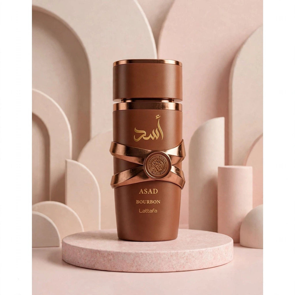 Lattafa Asad Bourbon Amber Wood EDP 3.4oz - lifestyle 6