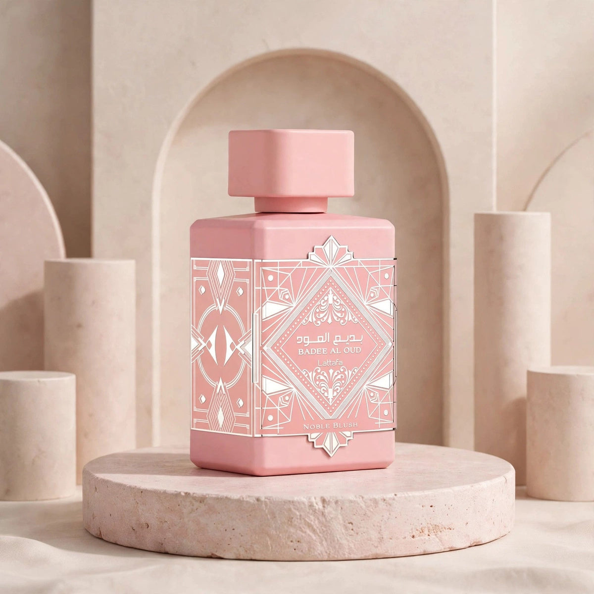 Bade'e Al Oud Noble Blush by Lattafa EDP 3.4oz - lifestyle 6