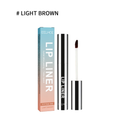 Peel-off lip liner stain - Light Brown shade, hero packshot