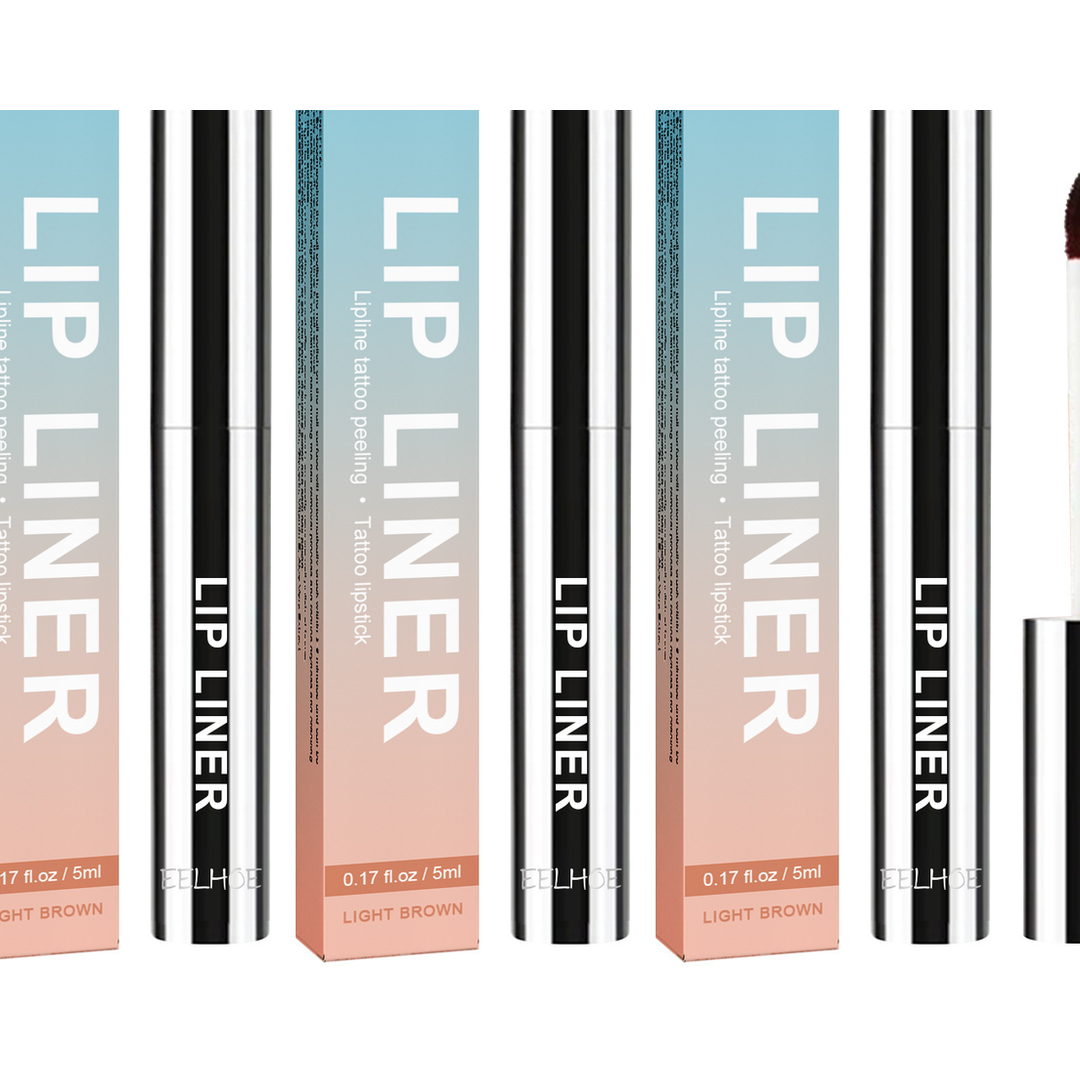 Peel-off lip liner Trio bundle - 3 units, Light Brown