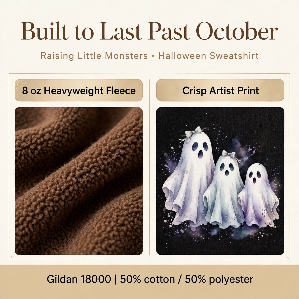 Raising Little Monsters – fabric + print quality close-ups