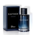 Dior Sauvage Eau de Toilette 100ml bottle and box on white background