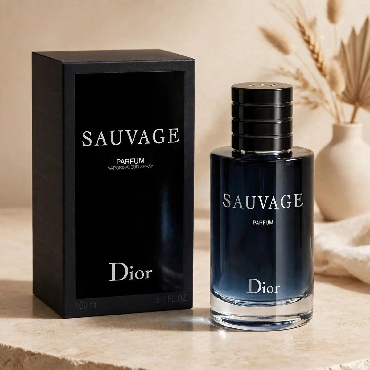 Dior Sauvage Parfum 100ml for Men - premium studio product photo