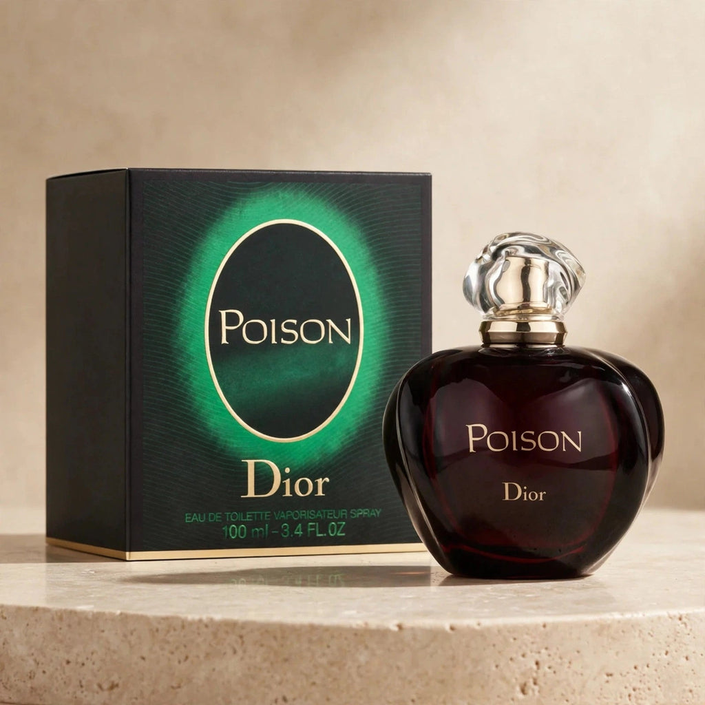 Dior Poison Eau de Toilette 100ml for Women - premium studio product photo