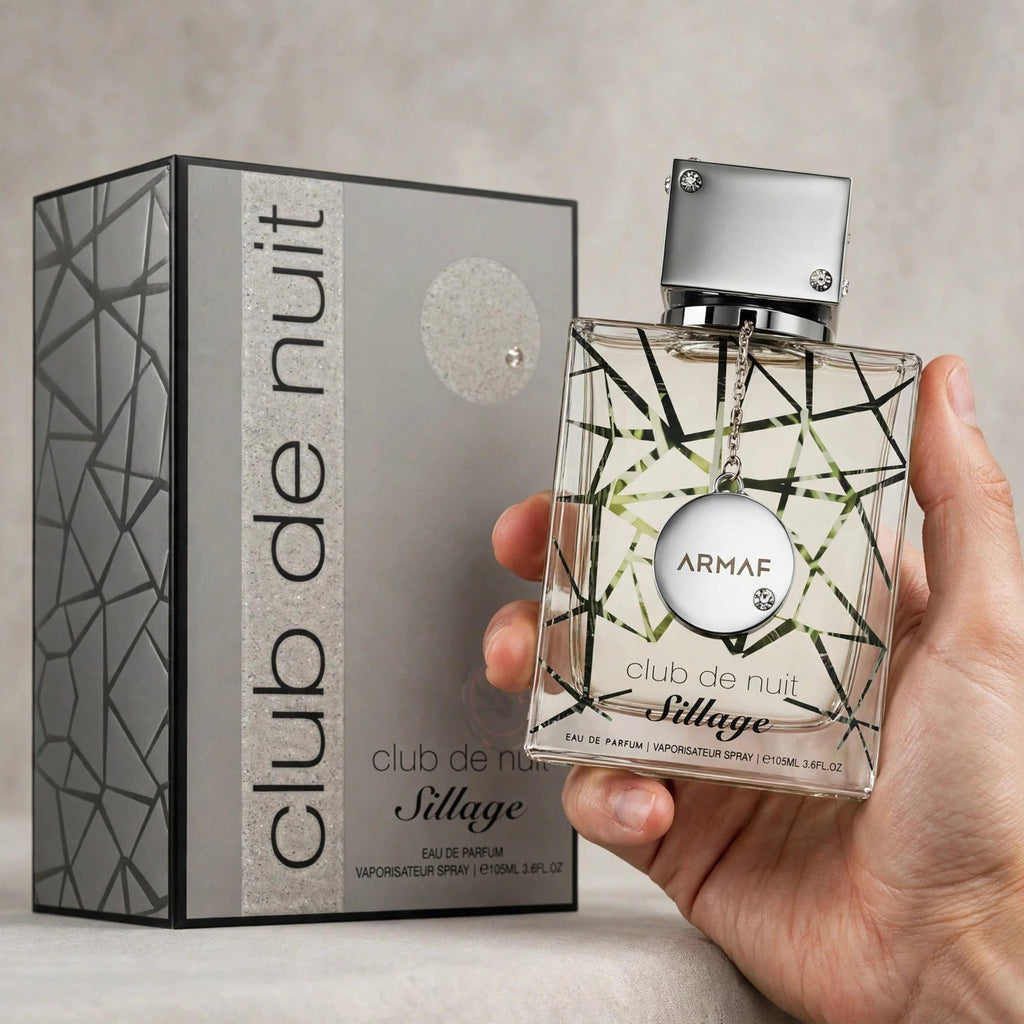 Armaf Club de Nuit Sillage Eau de Parfum 105ml / 3.6oz for Men - styled product photo