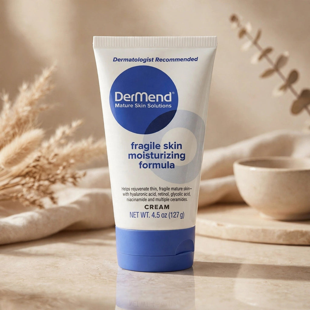 DerMend Fragile Skin Moisturizing Formula Cream – 4.5oz/127g — lifestyle photo