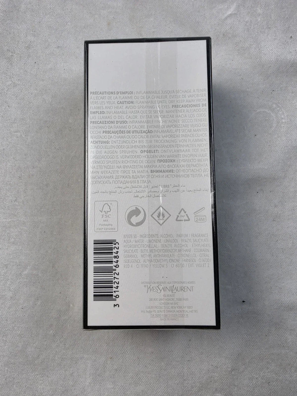 Yves Saint Laurent Libre EDP Perfume – 90ml / 3 oz – Sealed Refillable