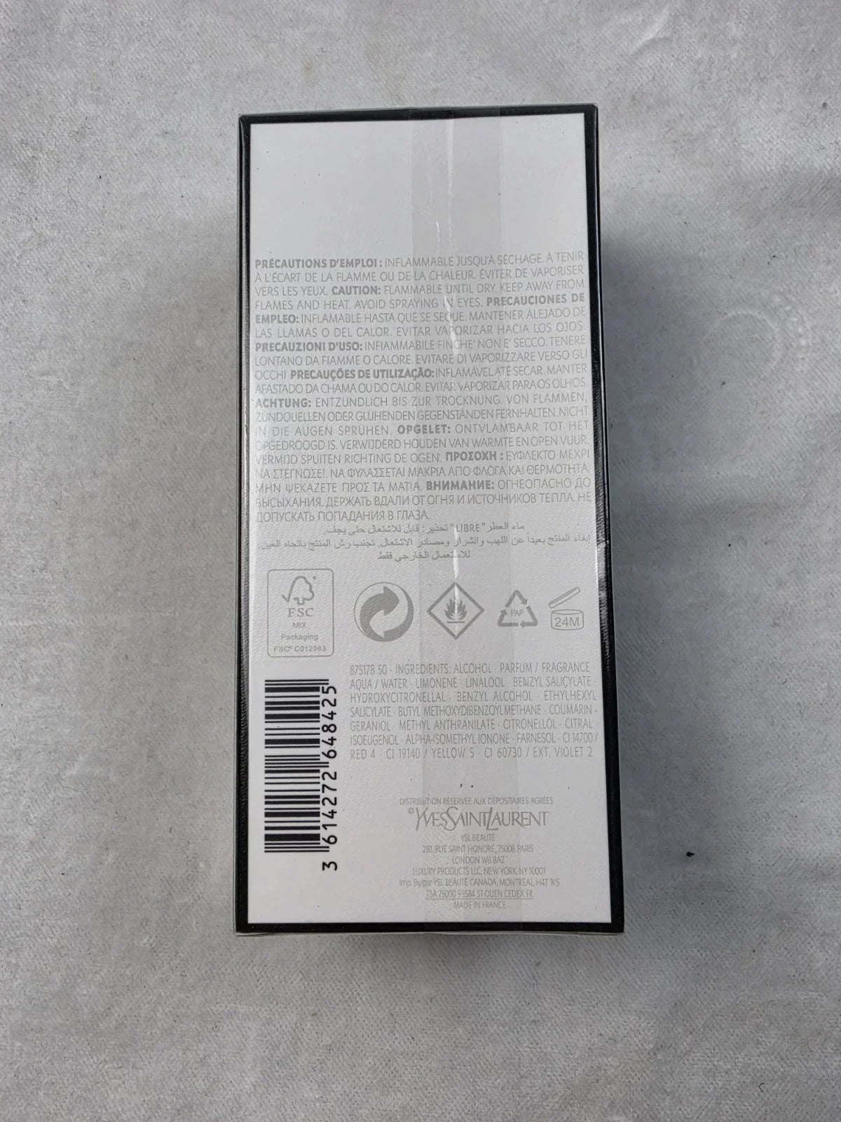 Yves Saint Laurent Libre EDP Perfume – 90ml / 3 oz – Sealed Refillable