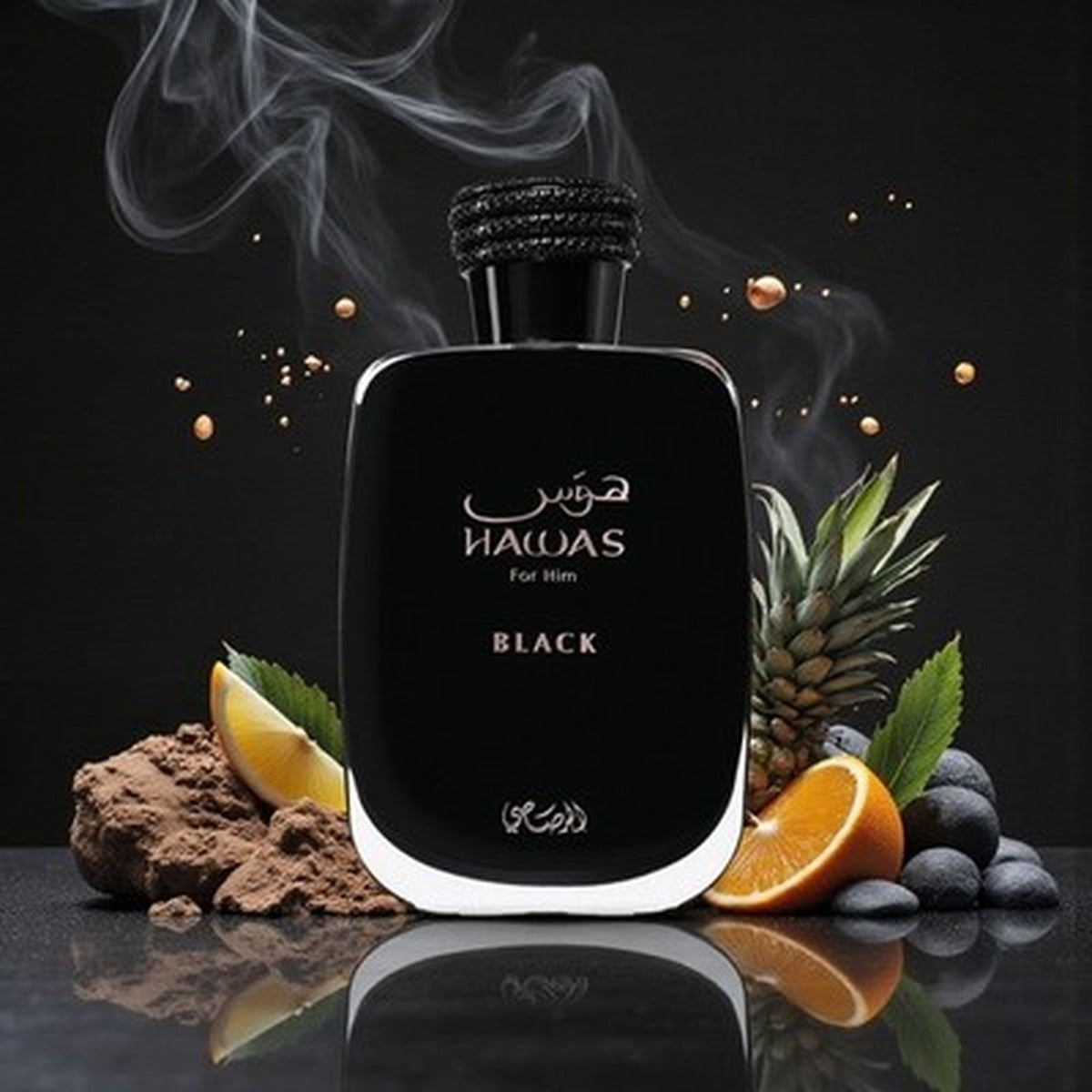 Rasasi Hawas Black EDP Wood Fragrance 100ml - view 1