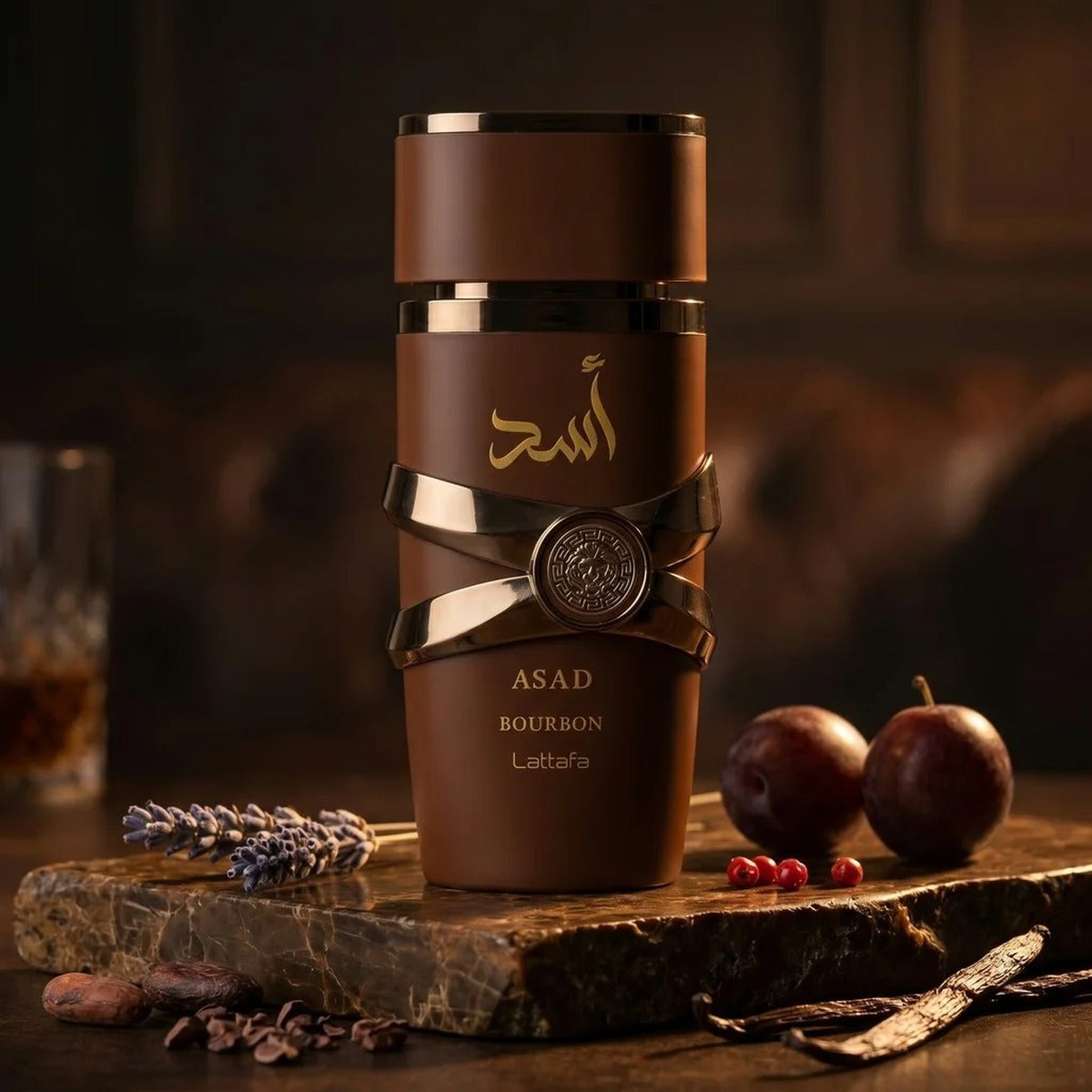 Lattafa Asad Bourbon Amber Wood EDP 3.4oz - view 3