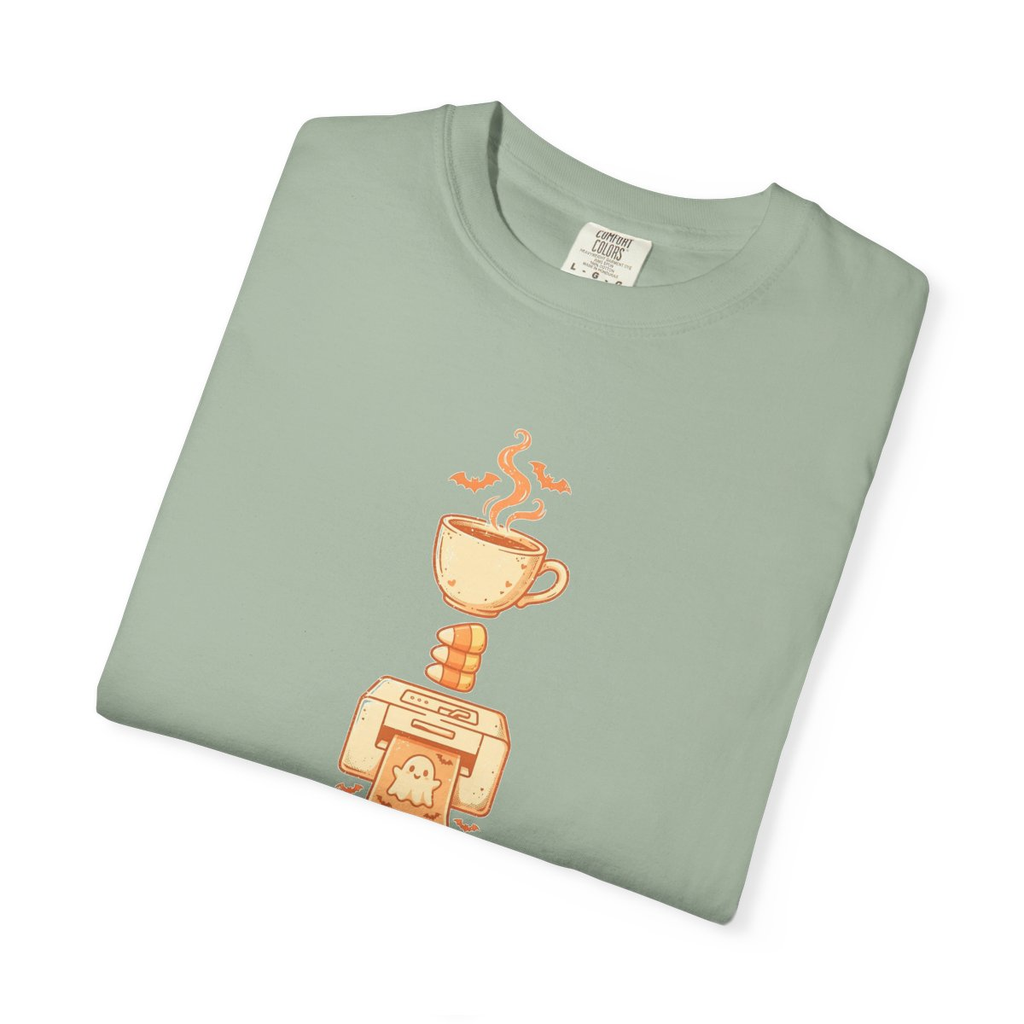 Spooky Teacher Halloween Shirt - folded flat lay