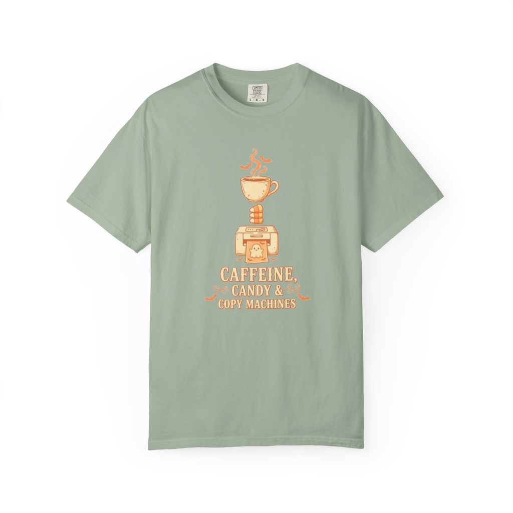 Spooky Teacher Halloween Shirt - flat front view