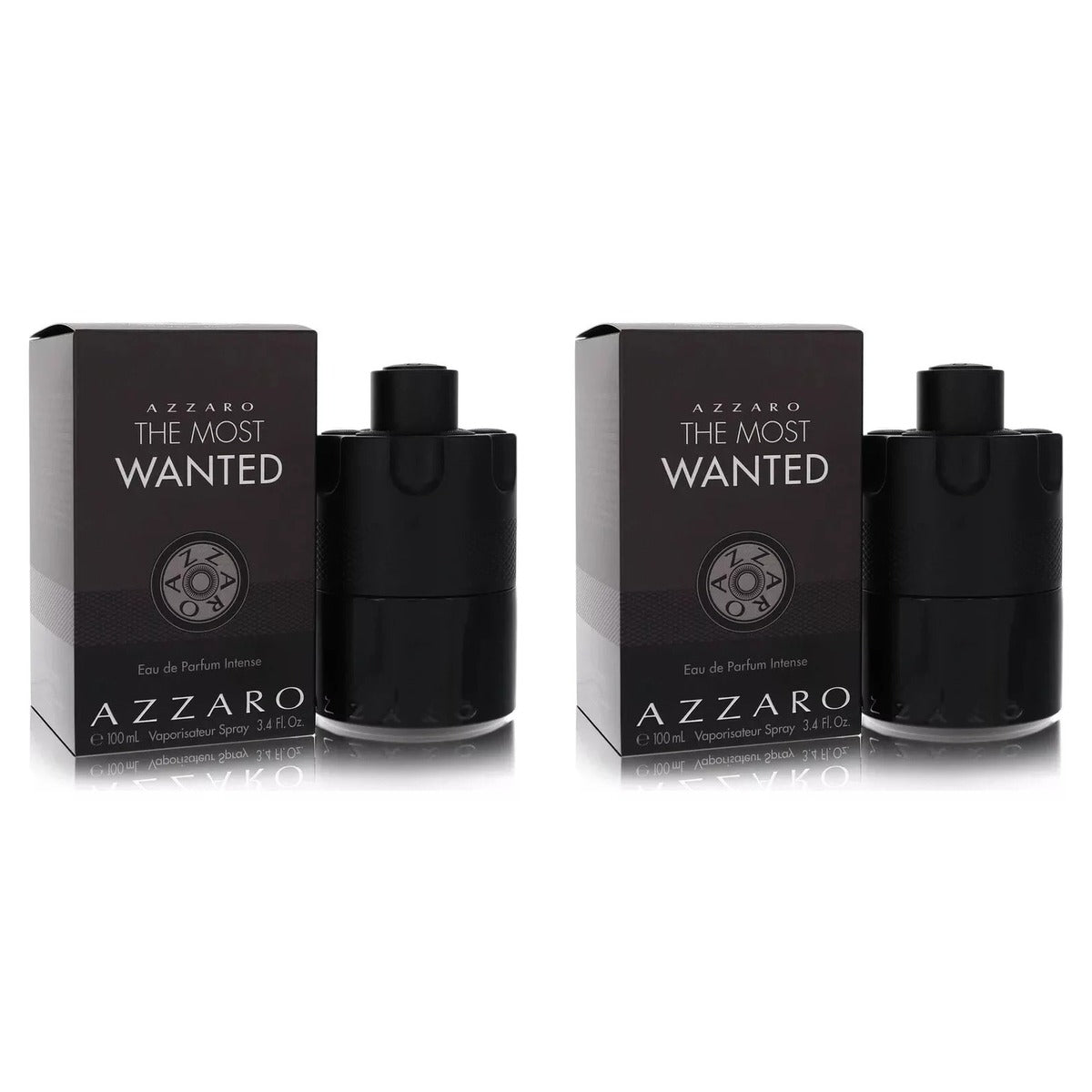 AZZARO THE MOST WANTED INTENSE EDP 100ml - Duo - 2 Bottles (10% OFF)